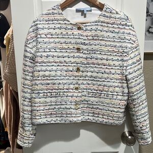 Hill House Ames Tweed Jacket - Tonal Multi